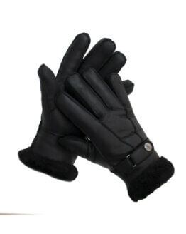 Handschuhe Nappaleder schwarz